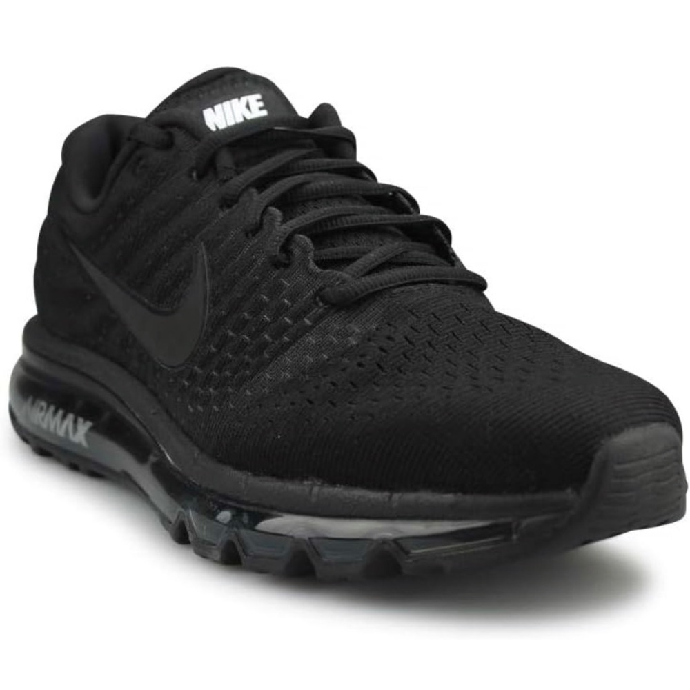 Nike Mens Air Max 2017 Black/Black-Black 849559 004 - Size 12.5